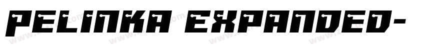 Pelinka Expanded字体转换